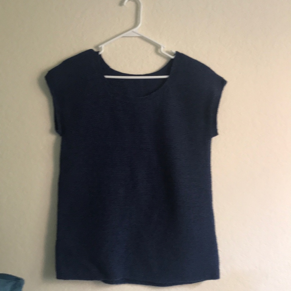 Mom hand-made short-sleeved sweater